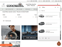 Tablet Screenshot of mastriamotors.com